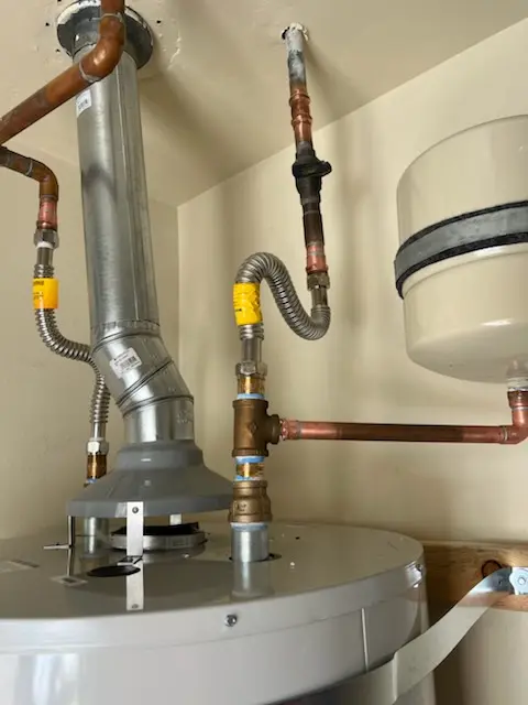 Water heater installation and plumbing repair in Old North Dayton